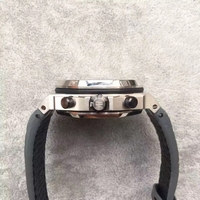 Copy Audemars Piguet Royal Oak Offshore Gray Theme Gray Leather Strap Watch00234