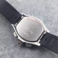 Copy Cartier Roadster Black Dial Black Rubber Strap Watch00341
