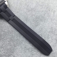 Copy Cartier Roadster Black Dial Black Rubber Strap Watch00341