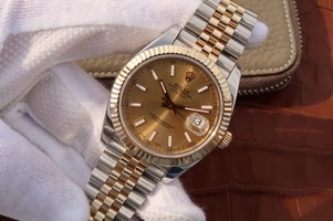 Copy Designer Rolex DateJust 41mm 126333 Wrapped Dial Bracelet Watch00158