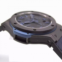 Copy Hublot Big Bang Full Ceramic Evolution Blue Magicb Gummy Strap Hublot Watch01037