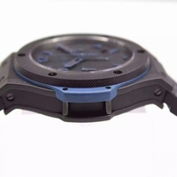 Copy Hublot Big Bang Full Ceramic Evolution Blue Magicb Gummy Strap Hublot Watch01037