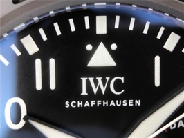 Copy Luxury IWC Big Pilot Real PR IW502001 Real Ceramic V2 Black Calfskin Strap Watch00453