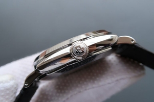 Copy Panerai PAM718 Black California Dial Black Leather Strap Panerai Watch00525