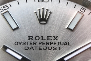 Copy Rolex DateJust 41mm 126334 Fluted Bezel Silver Dial Stick Markers Bracelet Watch00310