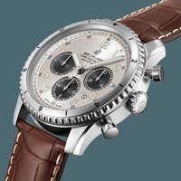 Copy Top Breitling Navitimer 8 B01 Chronograph 43 Steel Silver Breitling Watch00580