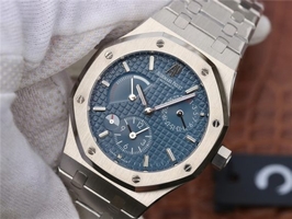 Fake Audemars Piguet Royal Oak 41mm 26120 Blue Dial Bracelet Watch00707