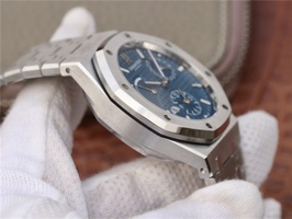 Fake Audemars Piguet Royal Oak 41mm 26120 Blue Dial Bracelet Watch00707
