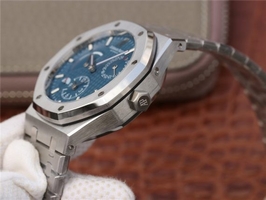Fake Audemars Piguet Royal Oak 41mm 26120 Blue Dial Bracelet Watch00707