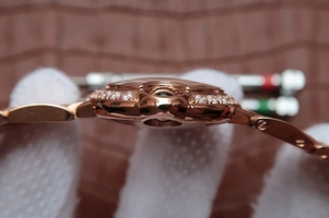 Fake Cartier Ballon Bleu 28mm Diamonds Bezel White Dial Bracelet Ronda Quartz Watch00753