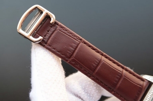 Fake Cartier Santos WH100651 Diamond Black Dial Leather Strap Watch00547
