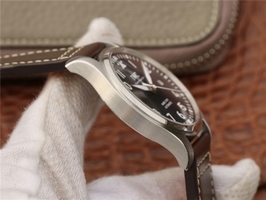 Fake IWC Mark XVIII IW327010 Le Petit Prince Blue Dial Brown Leather Strap IWC Watch01068