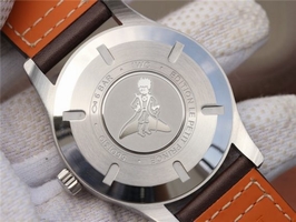 Fake IWC Mark XVIII IW327010 Le Petit Prince Blue Dial Brown Leather Strap IWC Watch01068