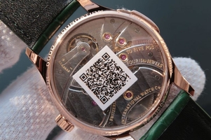 Fake IWC YLF Portuguese IW5242 Green Dial Gold Makers Watch00498