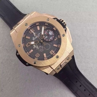 First-class Quality Hublot Big Bang Ferrari Limited Edition Black Dial Black Rubber Strap Watch00660