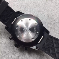 High Quality Imitation IWC V6 Aquatimer Chronograph Black Rubber Strap IWC Watch00628