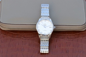 High Quality Replica Omega V6 De Ville Hour Vision Co-Axial 41mm White Dial Bracelet Watch00704