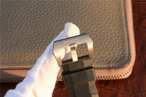Hot Panerai PAM571 Titanium Black Dial Black Rubber Strap Panerai Watch00160