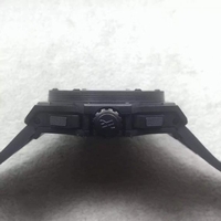 Hublot Big Bang King Power 48mm Black Dial Red Hands Gummy Strap Hublot Watch00852