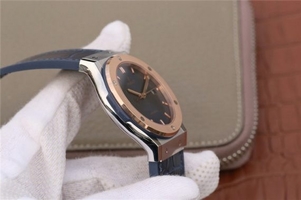 Hublot Classic Fusion 42mm J Blue Dial Blue Gummy Strap Hublot Watch00094