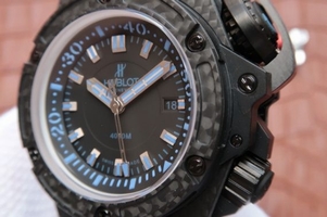 Hublot King Power OceanGraphic 4000 V6F Blue Markers Rubber Strap Watch00380