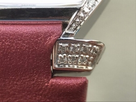 Imitation AAA Omega Omegamania Specialities 5886.72.51 Diamonds Bezel Pink Dial Ronda Quartz Omega Watch01107