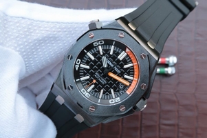 Imitation Audemars Piguet Royal Oak Offshore Diver Real Ceramic Rubber Strap Watch00328