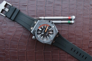 Imitation Audemars Piguet Royal Oak Offshore Diver Real Ceramic Rubber Strap Watch00328