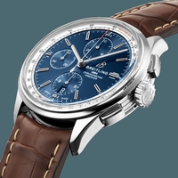 Imitation Breitling Premier Chronograph 42 Steel Blue Watch01221