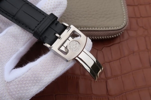 Imitation IWC AZ Portuguese Tourbillon IW5042 White Dial Leather Strap IWC Watch01366