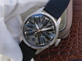 Imitation IWC IWC Big Pilot Concept Edition Black Dial Nylon Strap IWC Watch01311