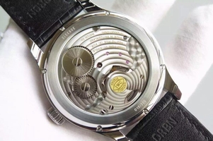 Imitation IWC TF Portuguese Tourbillon Moonphase Leather Strap Watch01406