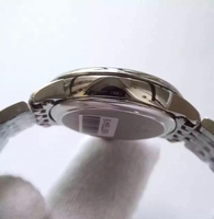 Imitation Omega MKF De Ville 33mm Diamonds Markers White Dial Bracelet Watch00030