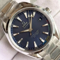 Imitation Omega Seamaster CO-AXIAL Master PyeongChang 2018 Blue Dial Bracelet Omega Watch01015