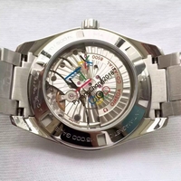 Imitation Omega Seamaster CO-AXIAL Master PyeongChang 2018 Blue Dial Bracelet Omega Watch01015