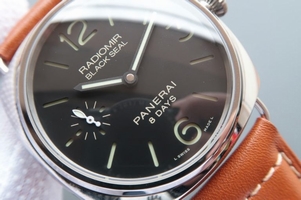 Imitation Panerai Radiomir PAM609 Brown Leather Strap Panerai Watch01059