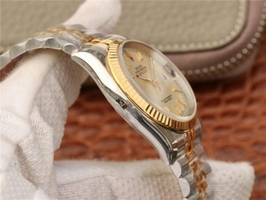 Imitation Rolex DateJust 36 126233 White Dial Stick Markers Jubilee Bracelet Rolex Watch00151