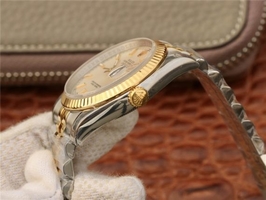 Imitation Rolex DateJust 36 126233 White Dial Stick Markers Jubilee Bracelet Rolex Watch00151