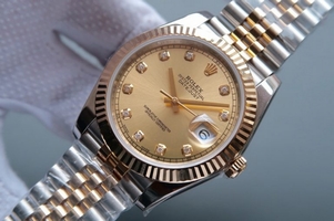Imitation Rolex DateJust 41mm 126333 Wrapped Dial Diamonds Markers Bracelet Rolex Watch00828