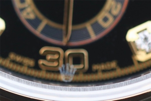 Imitation Rolex Daytona 116523 Thick Wrapped Black Dial Diamonds Markers Bracelet Rolex Watch00552