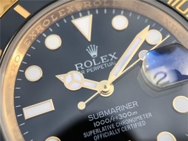 Imitation Rolex Submariner 116613 Wrapped Black Dial Wrapped Bracelet Watch01331