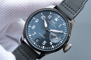 IWC Big Pilot IW502003 Real Ceramic Nylon Strap Watch00965