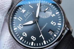 IWC Big Pilot IW502003 Real Ceramic Nylon Strap Watch00965
