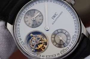 IWC BM Portuguesebillon White Dial 2 Sub Dials Watch01130