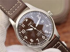 IWC MARK XVIII ANTOINE DE SAINT EXUPeRY IW327003 Brown Leather Strap IWC Watch01134