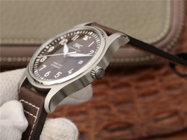 IWC MARK XVIII ANTOINE DE SAINT EXUPeRY IW327003 Brown Leather Strap IWC Watch01134