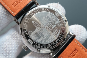 IWC MK Portofino IW356512 Automatic Blue Dial Leather Strap Watch00683