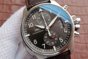 IWC Pilot Chrono IW387802 Leather Strap IWC Watch00665