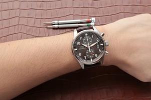 IWC Pilot Chrono IW387802 Leather Strap IWC Watch00665
