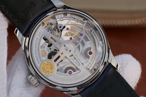 IWC Portuguese IW500705 White Dial Blue Markers Leather Strap Watch00378